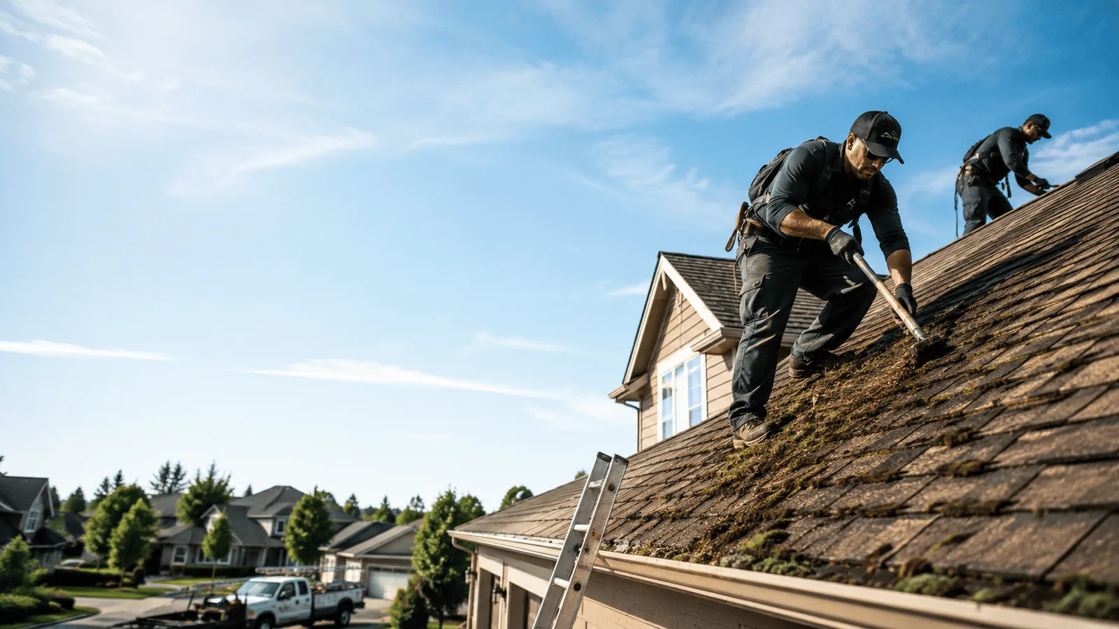 Roof Moss Removal in Brookville, IN near me